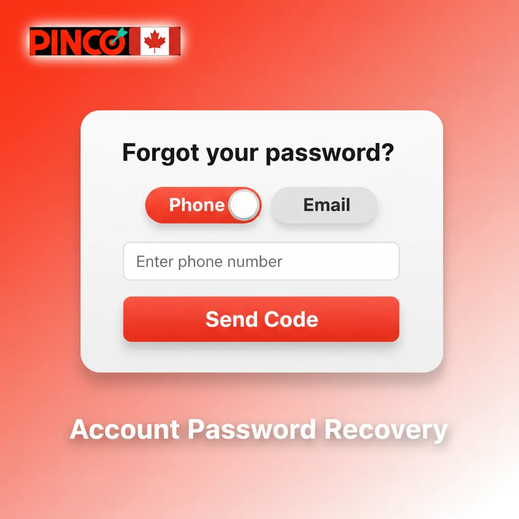 Account password recovery steps: Forgot Password, email or SMS code, verify, set new password, enable 2FA.