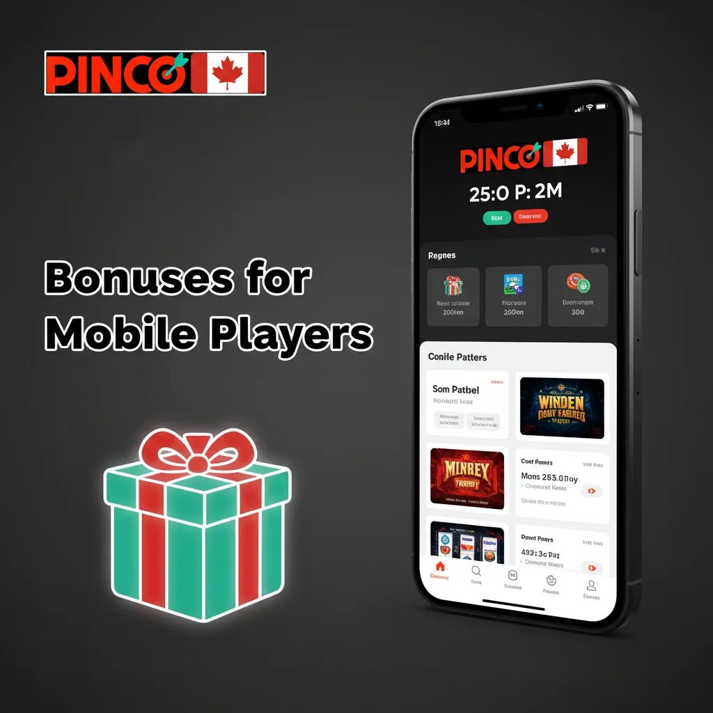Smartphone with casino and sports offers: C$7,500 + 250 spins, 50% reload to C$300, up to C$500 bet credits.
