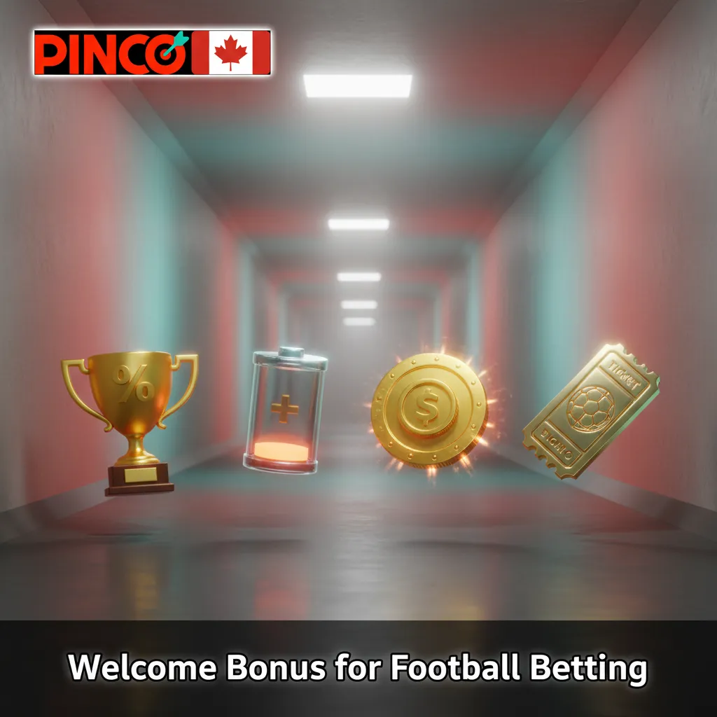 Football welcome bonus up to C$7,500 + 250 Free Spins; code GOAL; tiered first four deposits. Min C$20 deposit.