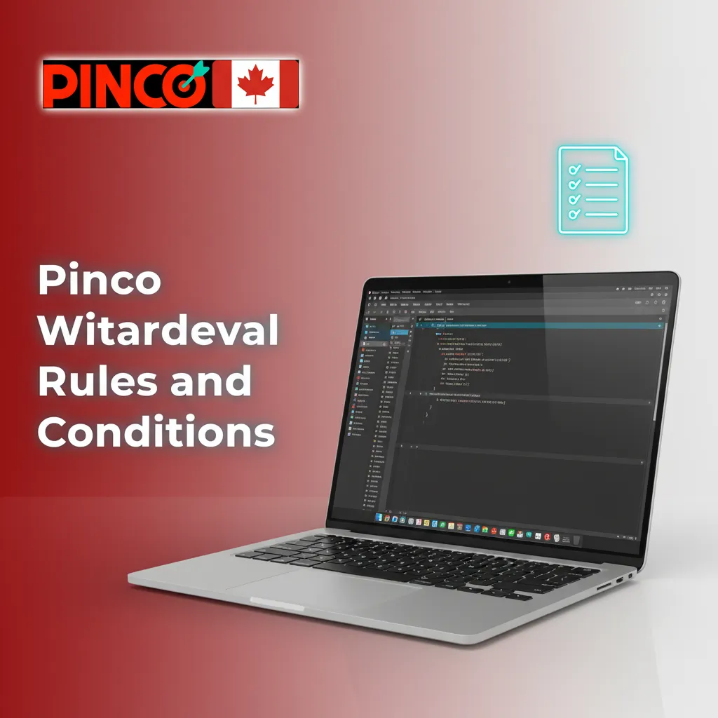 Pinco withdrawal rules: verify ID, withdraw to deposit method, wager bonuses, C$20–10k limits, one account only.