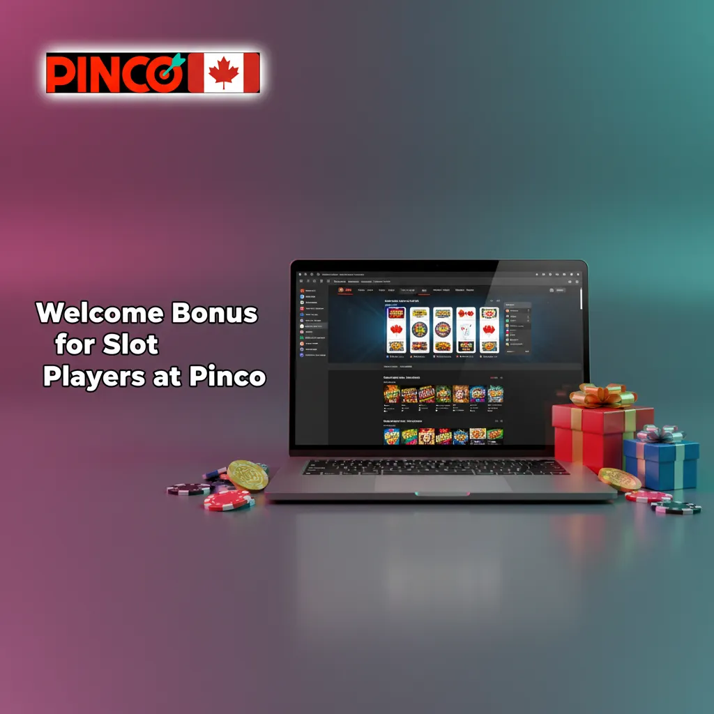 Pinco welcome bonus for slot players: up to C$7,500 + 250 free spins; multi-deposit for new players.