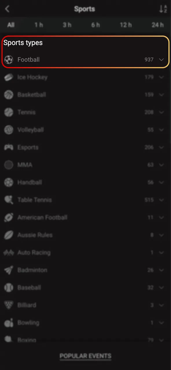 Pick your favorite sport at Pinco now.