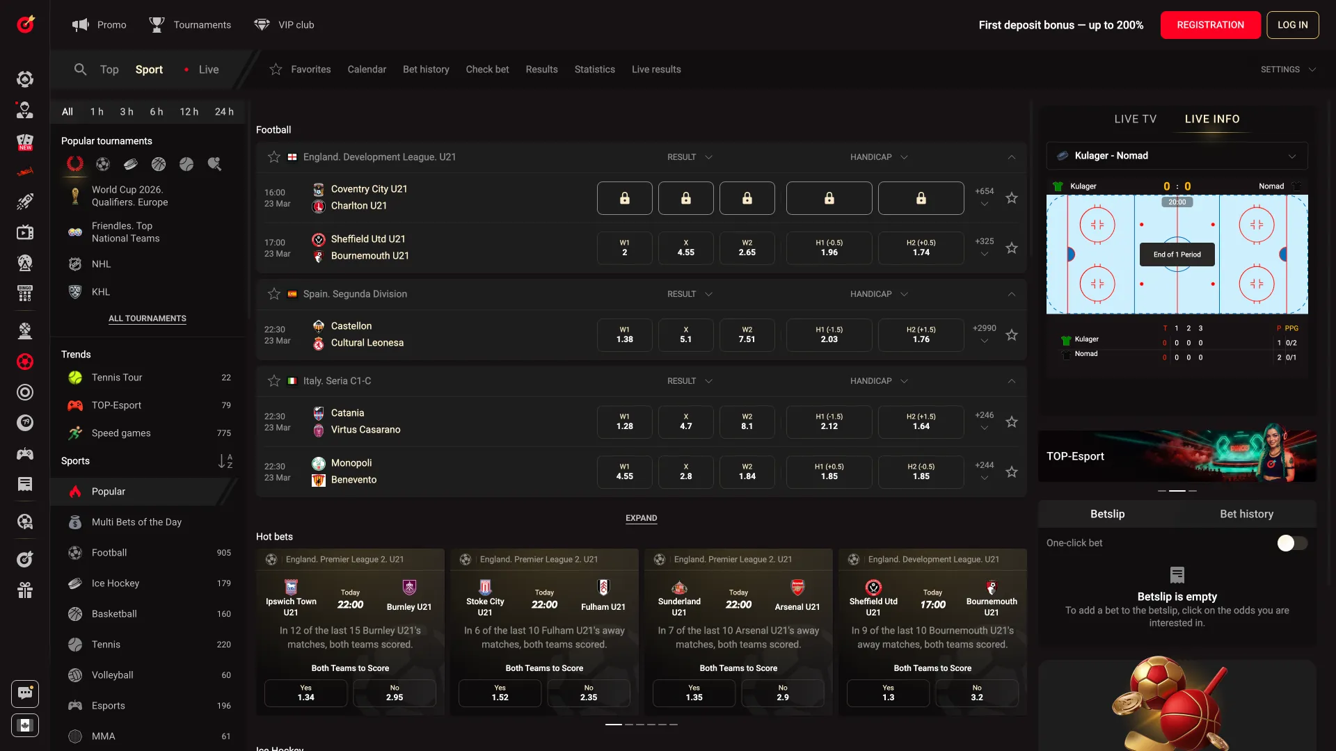 Bet on your favorite teams at Pinco sports.